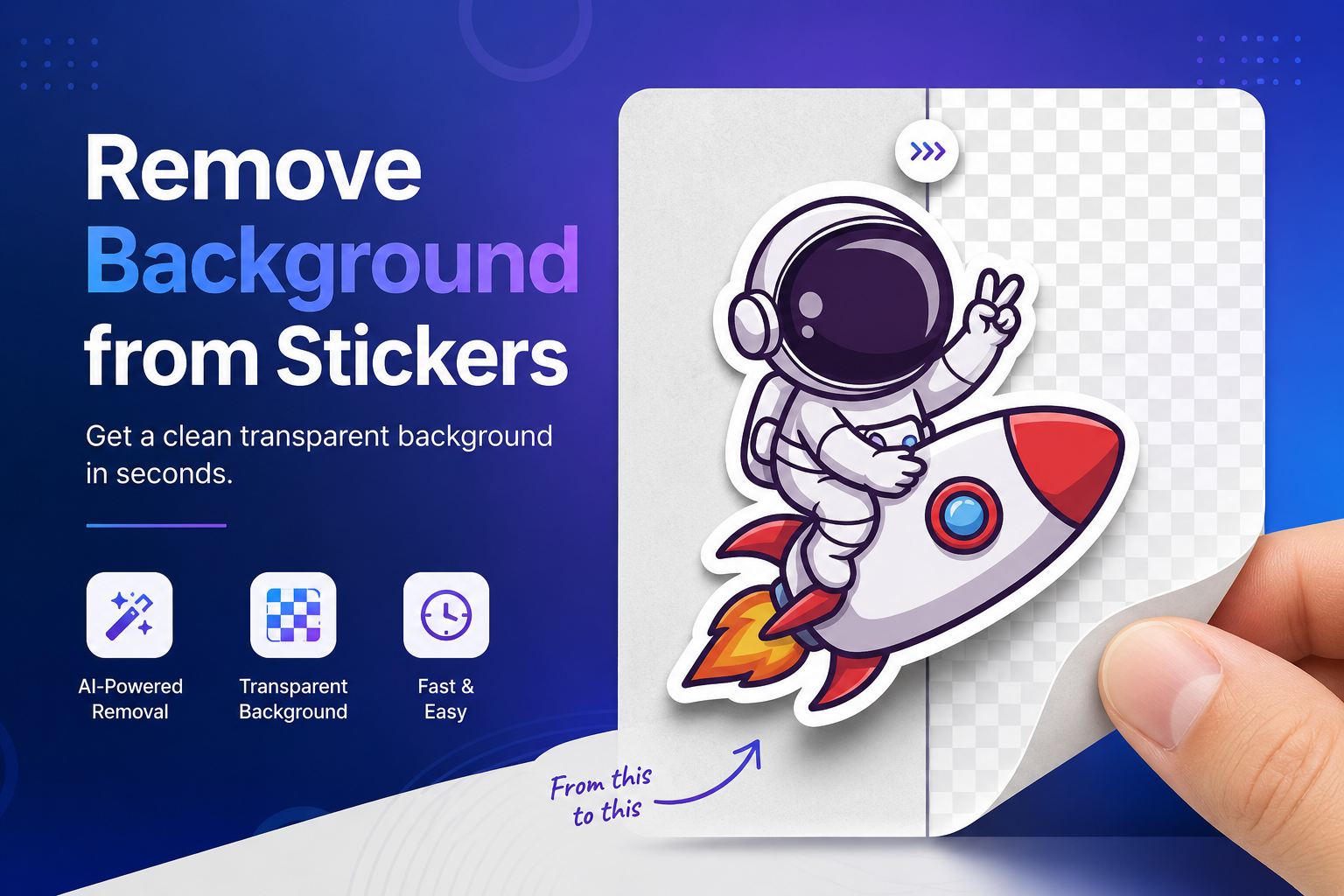 Remove Background from Stickers Online Free (AI Guide)