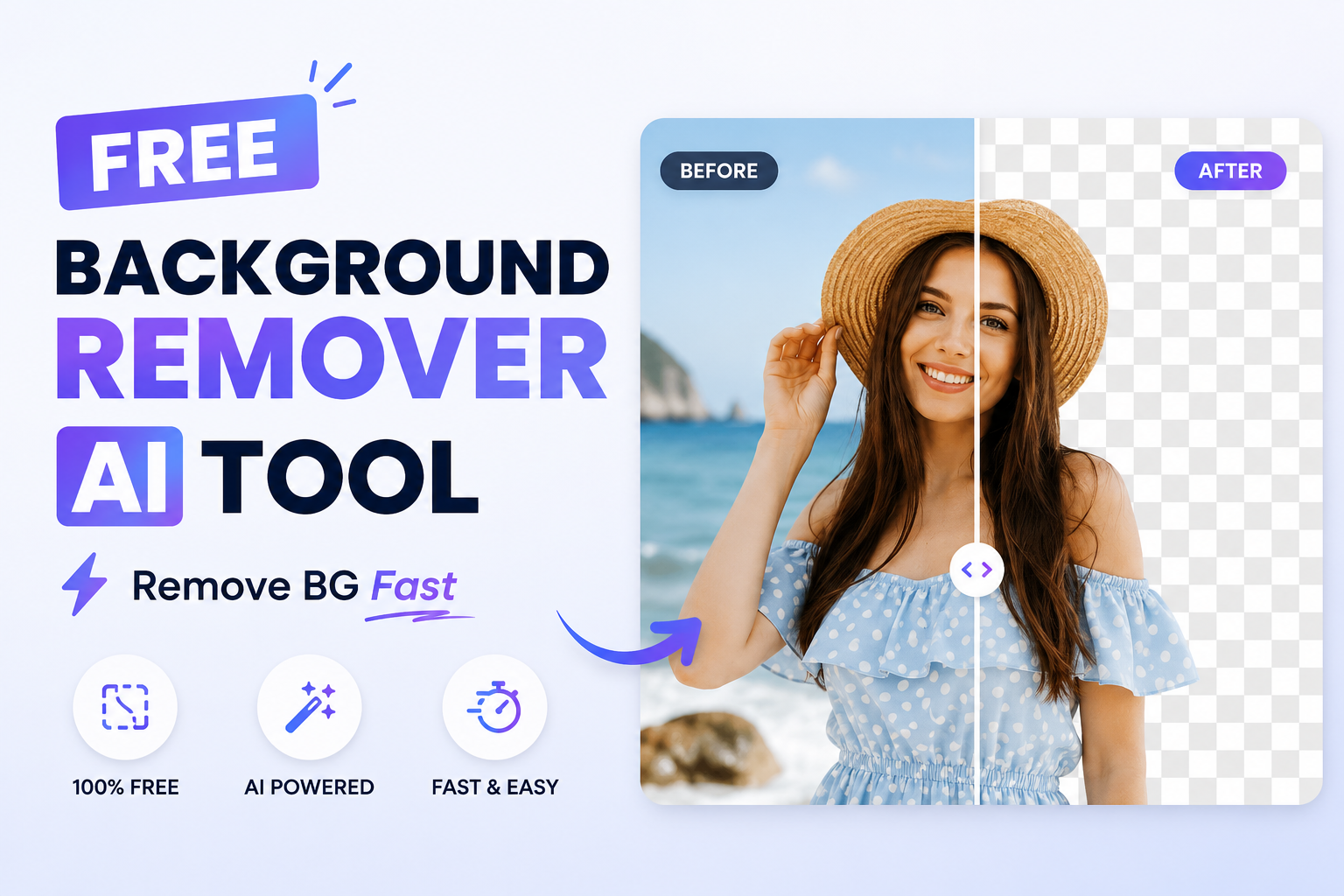 Free Background Remover AI Tool to Remove BG Fast