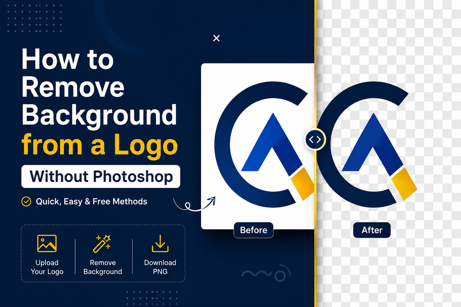 How to Remove Background from a Logo Without Photoshop (2026 Guide)
