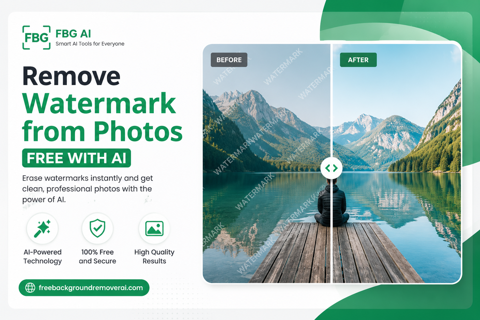 Remove Watermark from Photos Free with AI | FBG AI