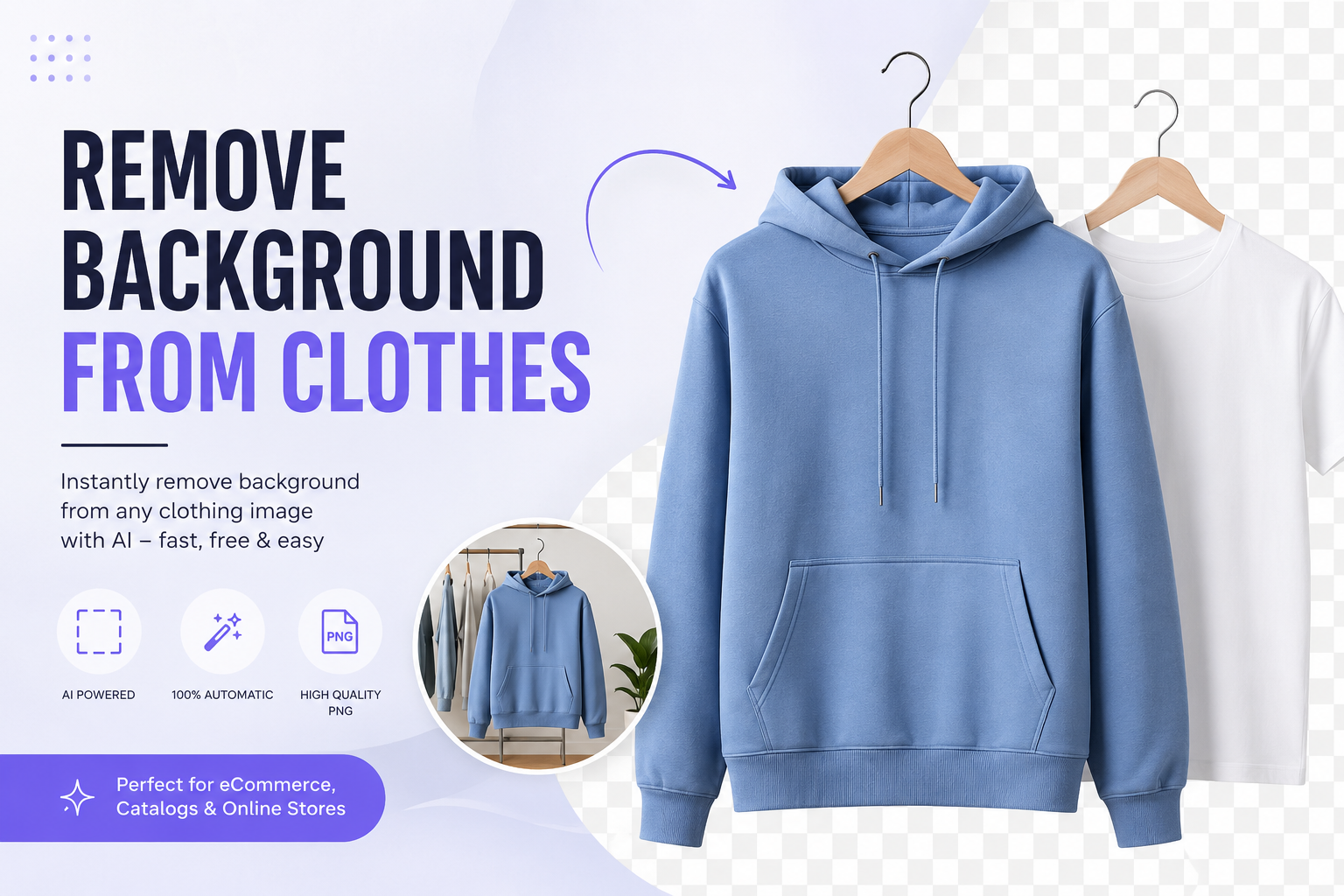 Remove Background from Clothes with AI (Free Tool)