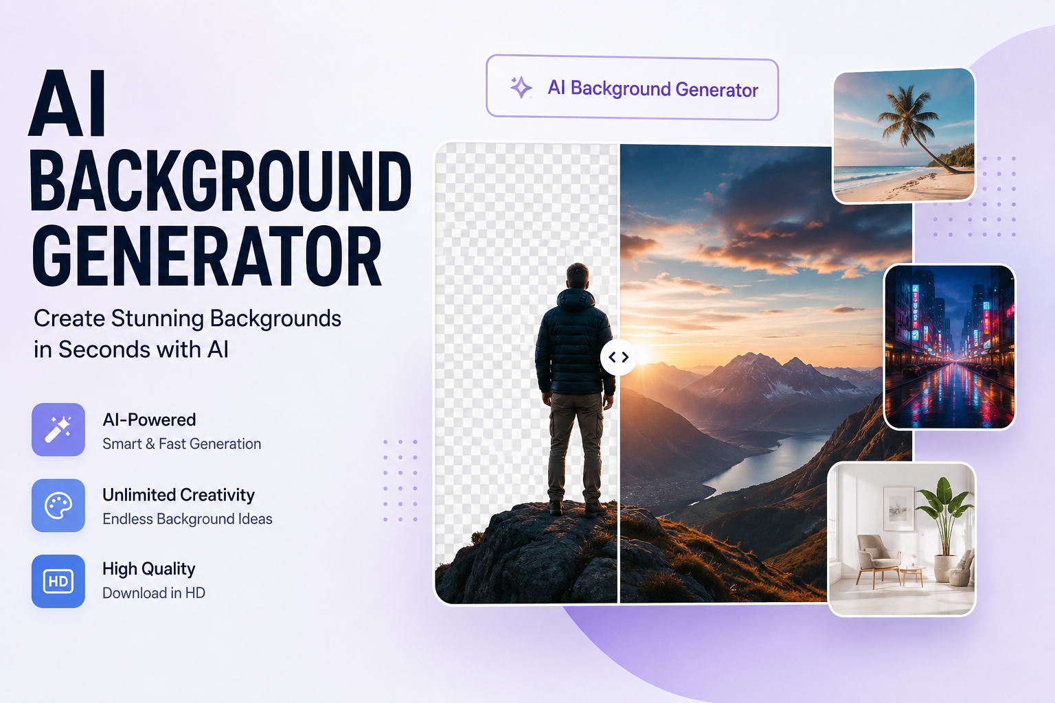 AI Background Generator: Create Stunning Backgrounds Free