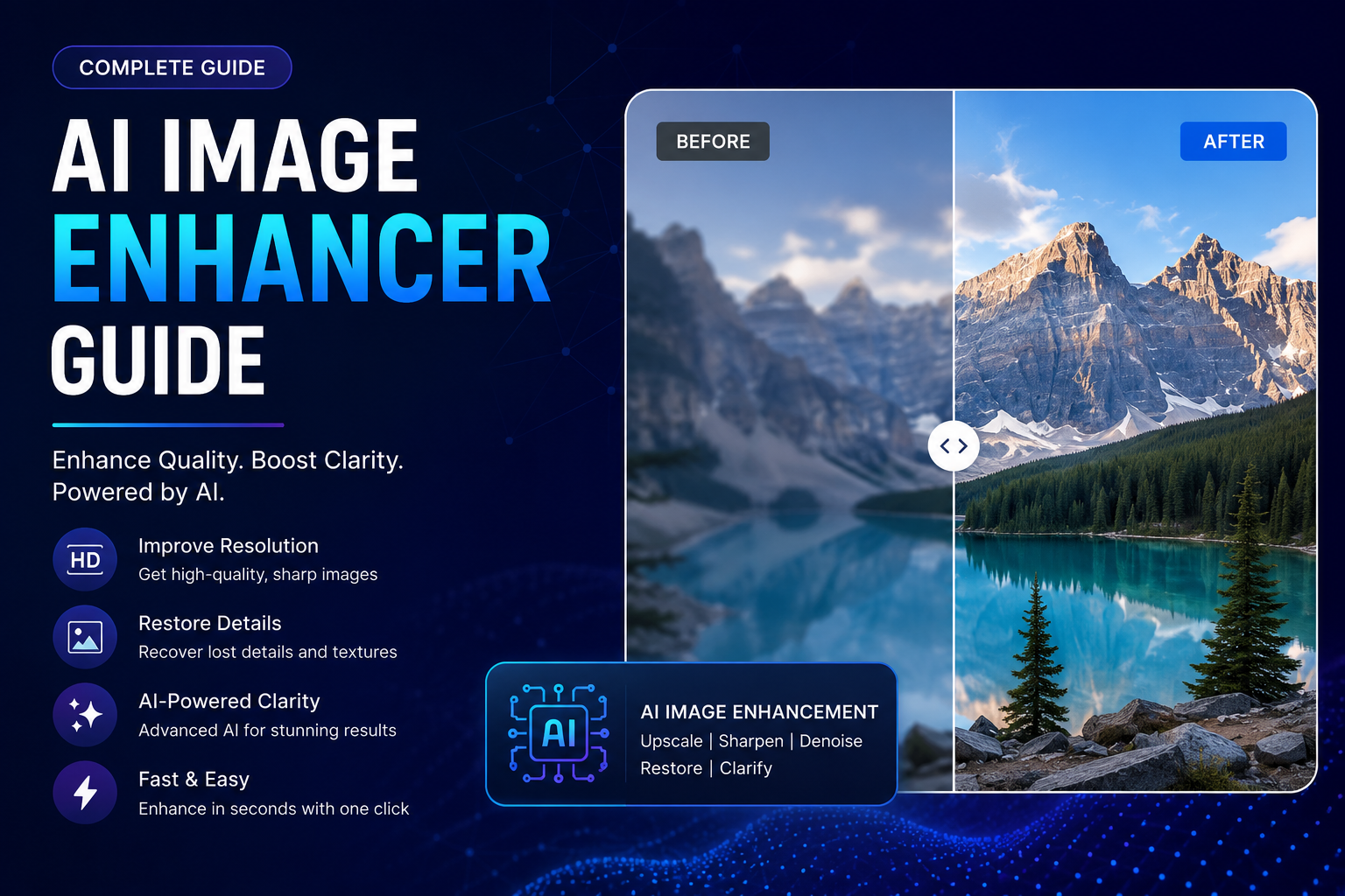 AI Image Enhancer Guide 2026 | Free Background Remover AI