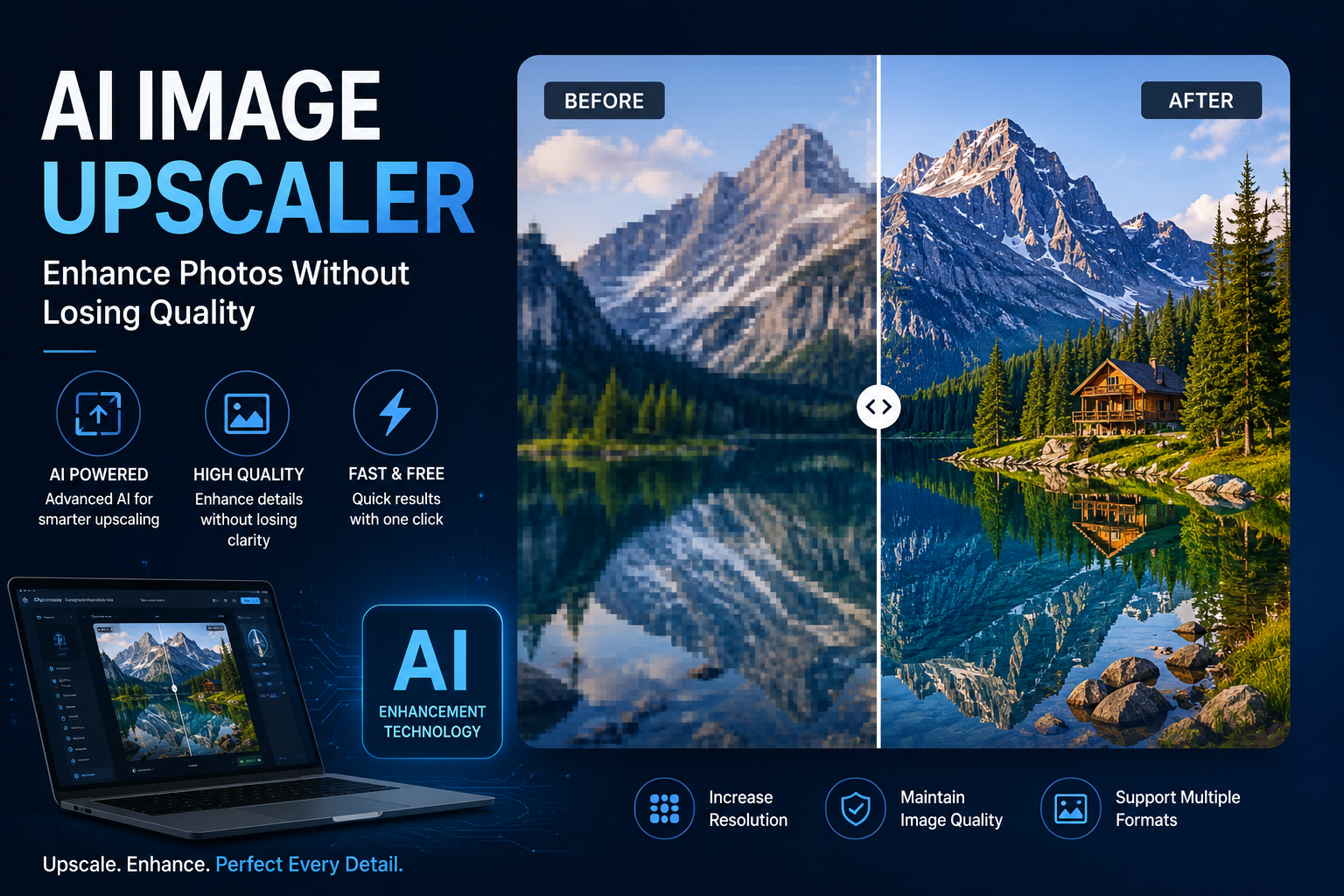 AI Image Upscaler Free: Enhance Photos Without Losing Quality